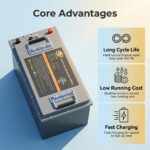 48V 168Ah Lithium Iron Phosphate (LiFePO4) Battery - Image 2