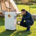 15kWh/16kWh Movable Vertical LiFePO4 Battery