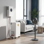 15kWh/16kWh Movable Vertical LiFePO4 Battery - Image 2