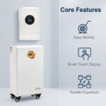 15kWh/16kWh Movable Vertical LiFePO4 Battery - Image 4
