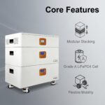 Horizontal Stackable Integrated Solar Energy Storage Battery - Image 4